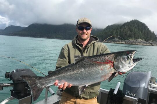 Private Salmon and Halibut combination Fishing in Ketchikan Alaska