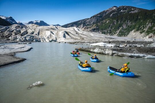 Fly-In Norris Glacier Hike and Packraft in Juneau