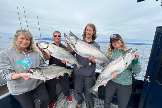 Ketchikan Salmon and Halibut Fishing Combo 5hr