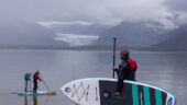 A perfect day for paddle boarding