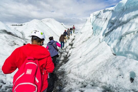 Sunset Matanuska Glacier Hike