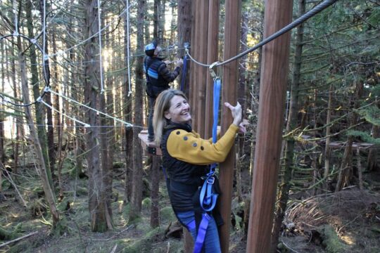 Private High Ropes Course in Sitka