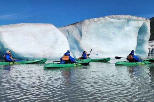 Blue Ice Kayaking Adventure at Spencer Glacier